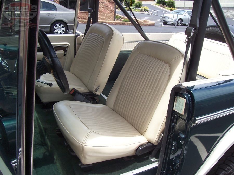 Early Ford Bronco Seat Covers Velcromag
